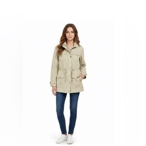 Aritzia Talul Anorak Utility Jacket In Beige